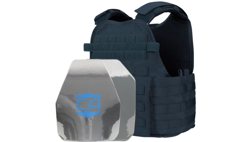 Caliber Armor AR550 Level III+ Body Armor w/PolyShield and Condor MOPC Complete Plate Carrier Package