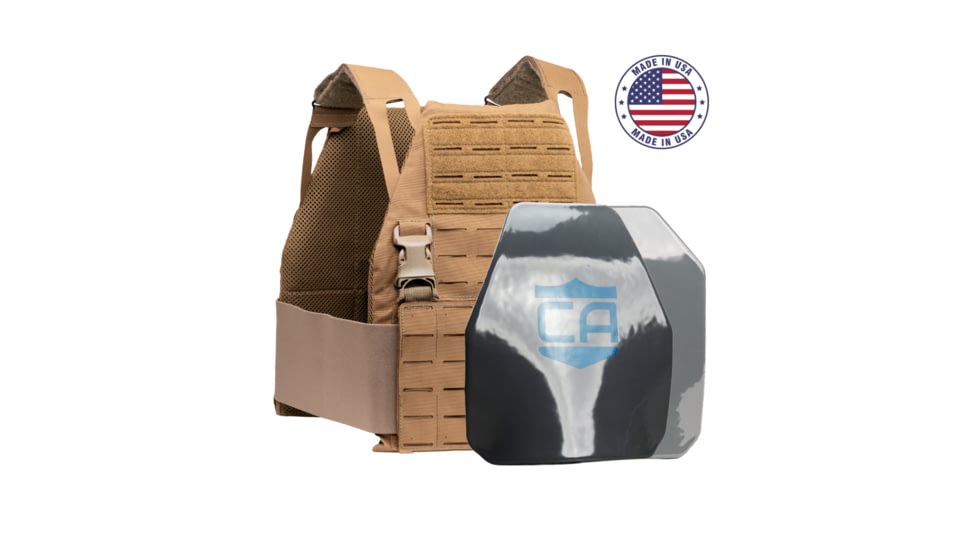 Caliber Armor Caliber AR550 DV8 III+ PolyShield Complete Plate Carrier Package