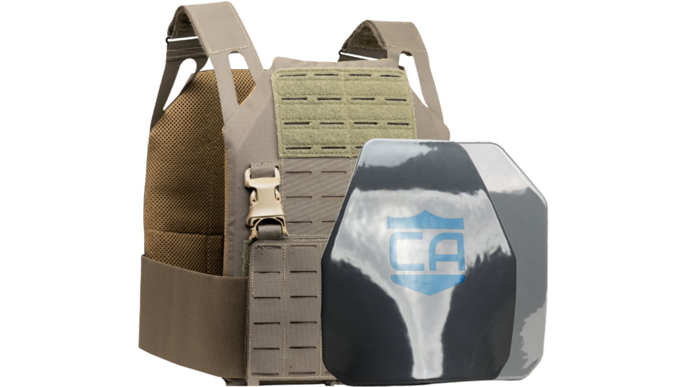 Caliber Armor Caliber AR550 DV8 - Level III+ Body PolyShield Armor Complete Plate Carrier Package