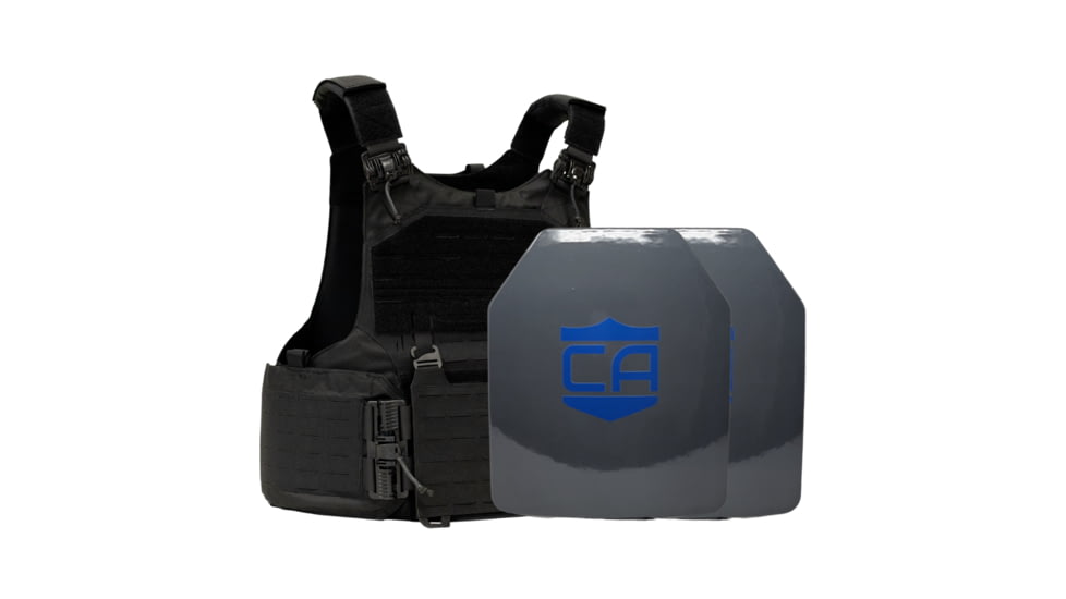 Caliber Armor CaliberHX Speed Plate NIJ IIIA/HG2 M.O.D. Complete Plate Carrier Package - Set of 2