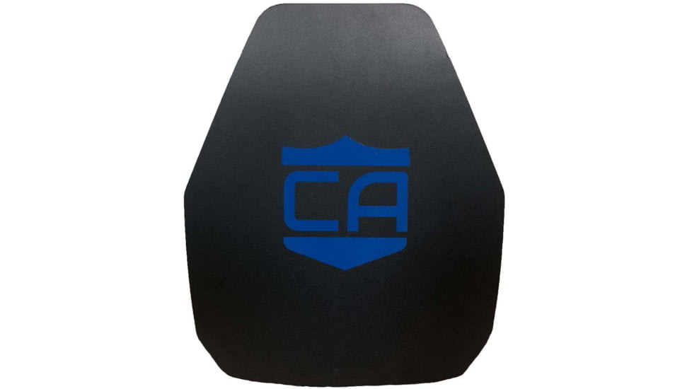 Caliber Armor AR550 III+ Multi-Curve Steel Body Armor, Black, 10'' X 12'', 19-AR550-1012