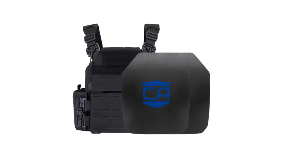 Caliber Armor AR550 NIJ III+ Recon Complete Plate Carrier Package - Set of 2