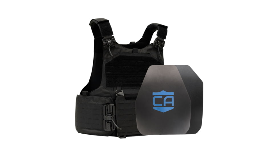 Caliber Armor AR550 w/ M.O.D. NIJ III+ Standard Complete Plate Carrier Package