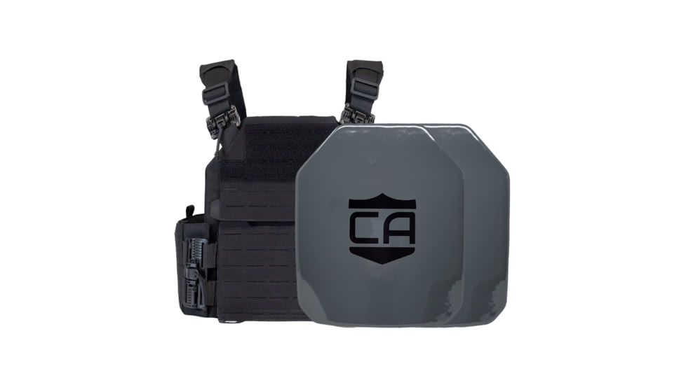 Caliber Armor AV2 NIJ III+/RF2 Recon Complete Plate Carrier Package - Set of 2