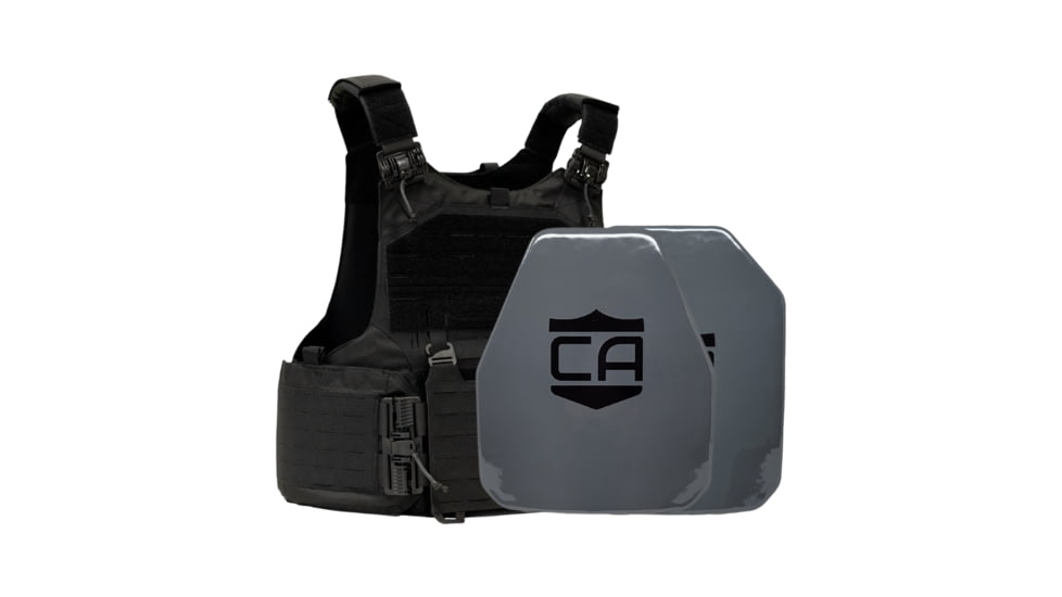 Caliber Armor AV2 Package NIJ III+/RF2 M.O.D. Complete Plate Carrier Package