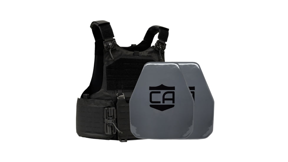 Caliber Armor AV2 Package NIJ III+/RF2 M.O.D. Complete Plate Carrier Package - Set of 2