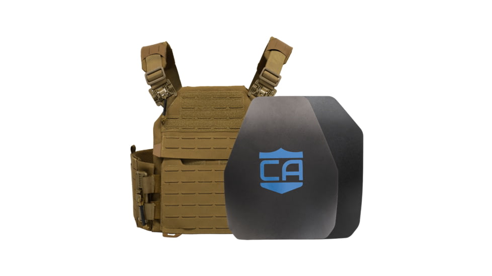 Caliber Armor AR550 NIJ III+ Recon Complete Plate Carrier Package