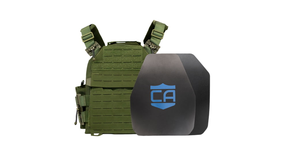 Caliber Armor AR550 NIJ III+ Recon Complete Plate Carrier Package