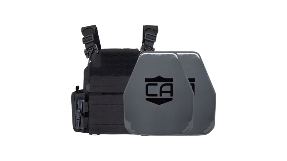 Caliber Armor AV2 NIJ III+/RF2 Recon Complete Plate Carrier Package - Set of 2