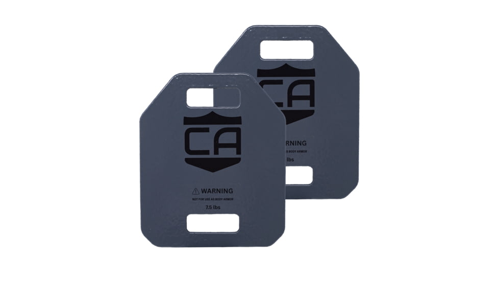 Caliber Armor Caliber Weighted Training Plates - Pair of 7.5lb Plates