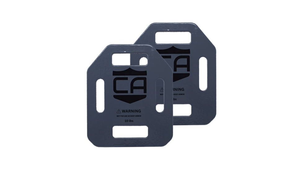 Caliber Armor Caliber Weighted Training Plates - Pair of 7.5lb Plates