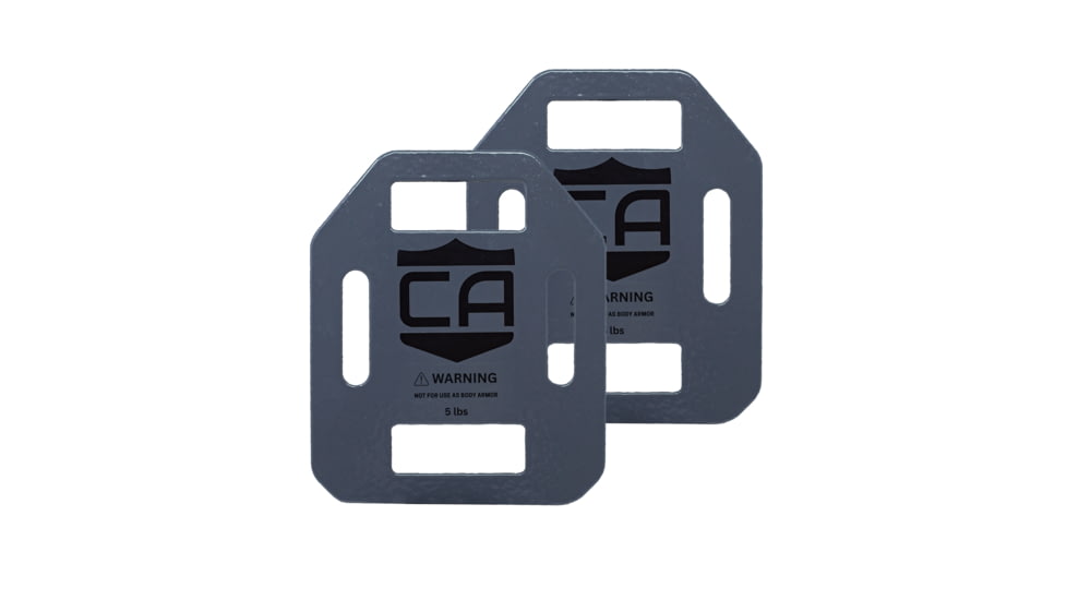 Caliber Armor Caliber Weighted Training Plates - Pair of 7.5lb Plates