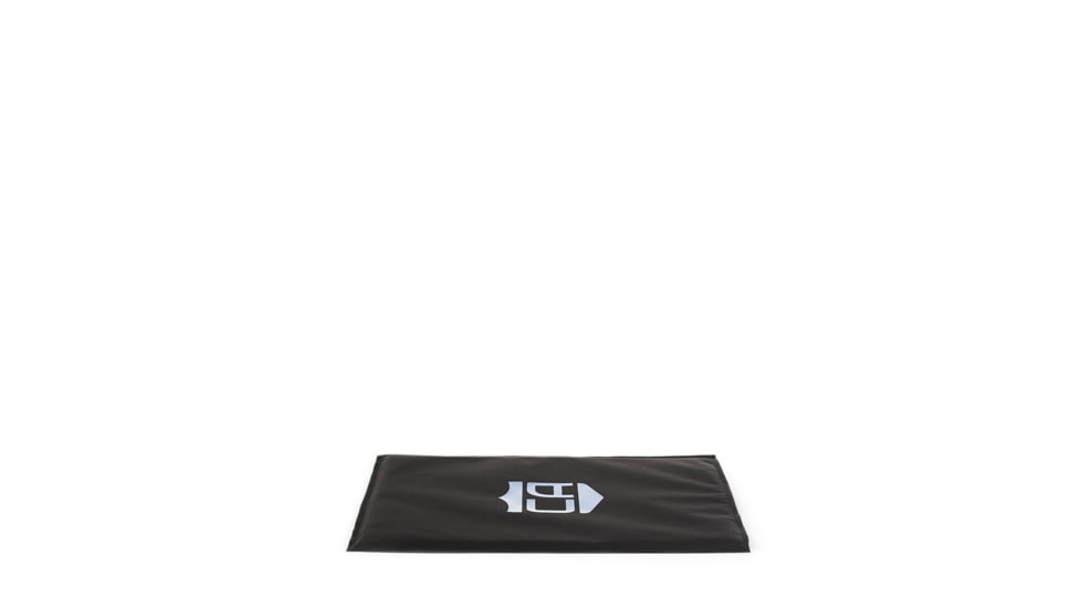 Caliber Armor CaliberX Level IIIA DuPont Kevlar Soft Body Armor Rectangle Plate, 8x10 inch, Black, Non-Curved, 19-CALX-0810-R