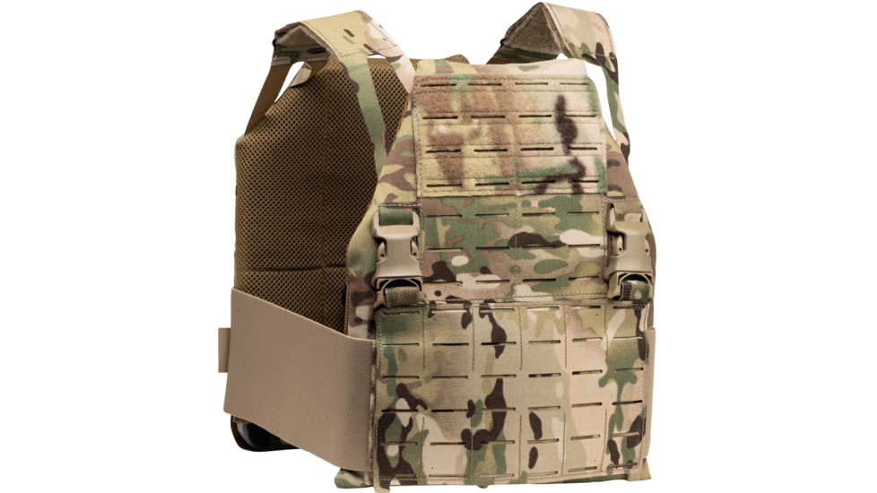 Caliber Armor DV8 Complete Plate Carrier Package, Shooters/SAPI Cut, MultiCam, 19-DV8-SH-SAPI-MC