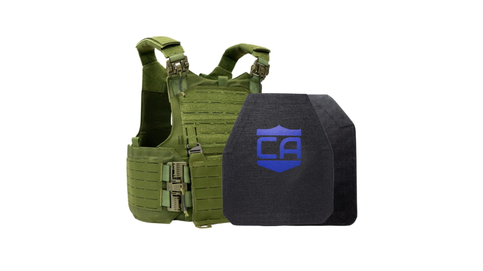 Caliber Armor Level IV w/M.O.D. Complete Plate Carrier Package