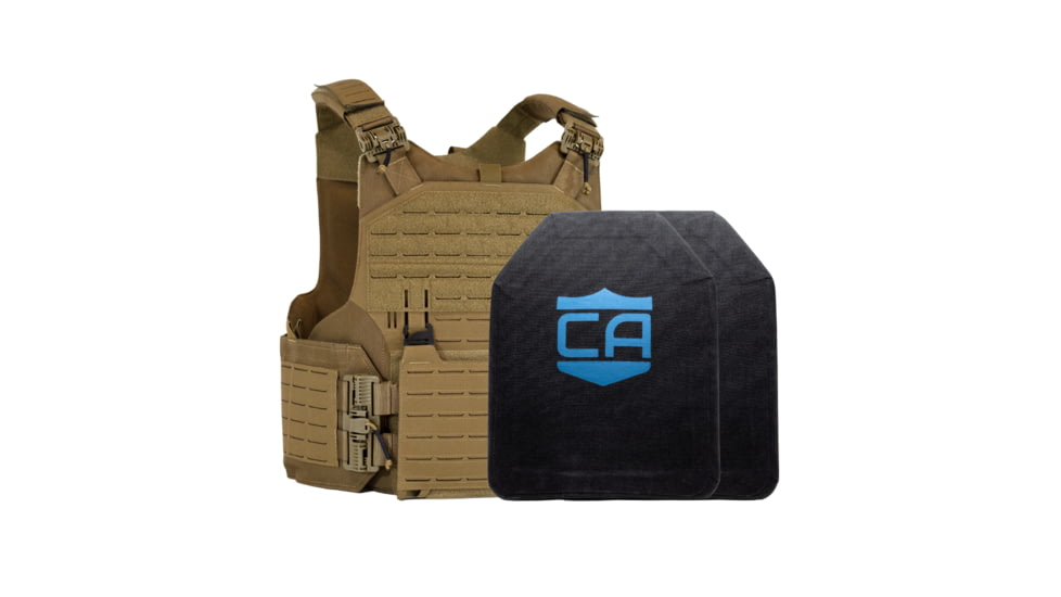 Caliber Armor Level IV w/M.O.D. Complete Plate Carrier Package - Set of 2