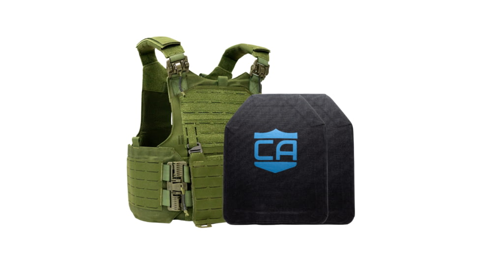 Caliber Armor Level IV w/M.O.D. Complete Plate Carrier Package - Set of 2