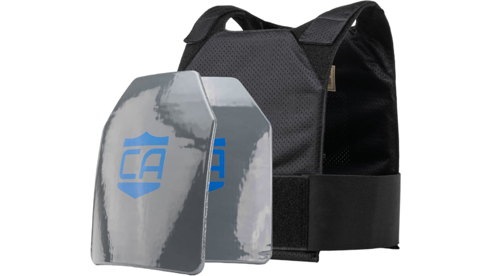 Caliber Armor Caliber HX IIIA Hard Armor Gray Man Concealable Complete Plate Carrier Package