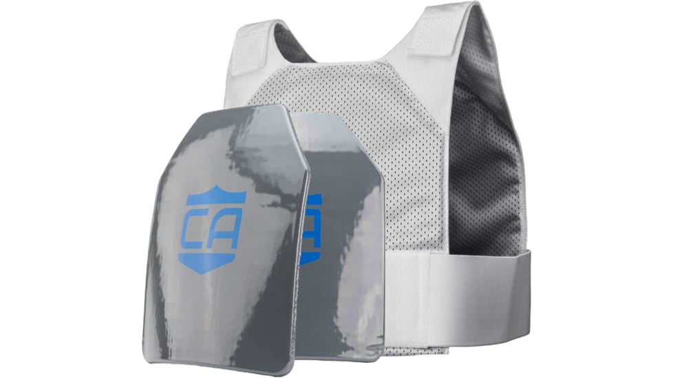 Caliber Armor Caliber HX IIIA Hard Armor Gray Man Concealable Complete Plate Carrier Package
