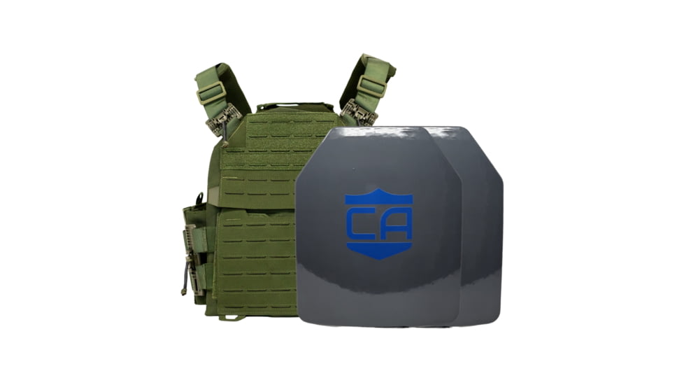 Caliber Armor CaliberHX Speed NIJ IIIA/HG2 Recon Complete Plate Carrier Package