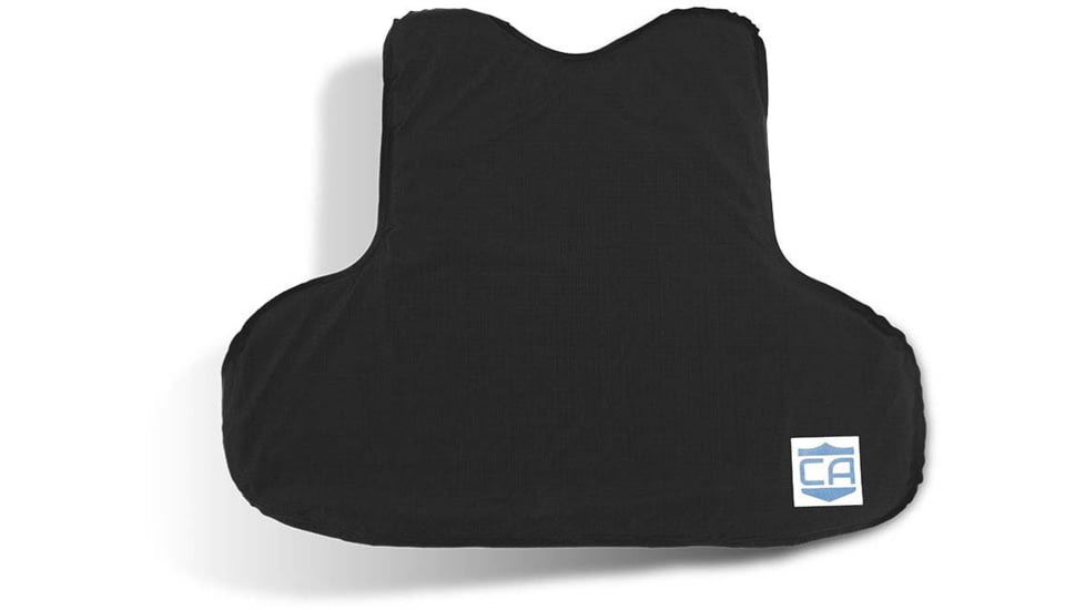 Caliber Armor CaliberX IIIA Covert Body Armor Vest, Black, Small/Medium, 19-CALX-COVERT-BK-S
