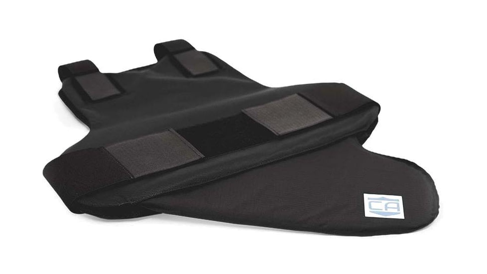 Caliber Armor CaliberX IIIA Covert Body Armor Vest, Black, Small/Medium, 19-CALX-COVERT-BK-S