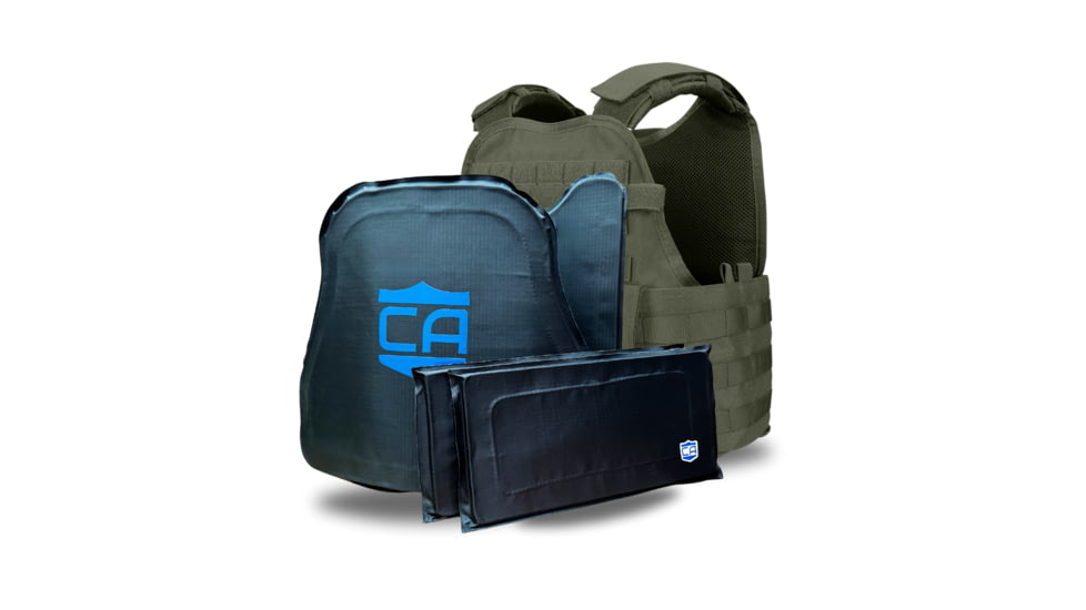 Caliber Armor CaliberX IIIA MOPC Complete Plate Carrier Package - w/ Side Panels