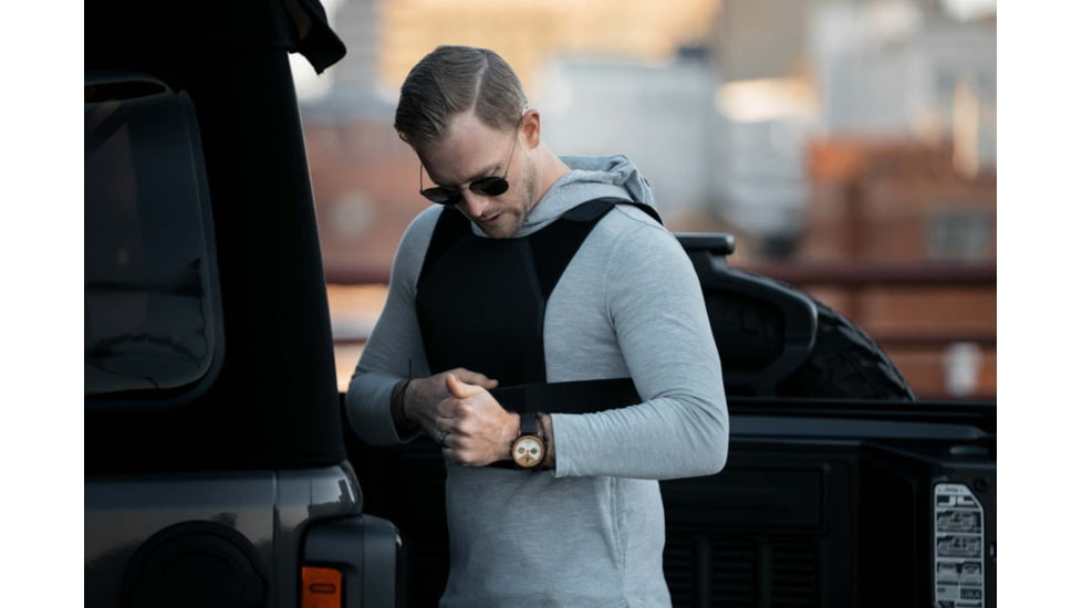 Caliber Armor CaliberX Specter IIIA Low Profile Package, Black, Medium, 19-CALX-SPECTER-BK