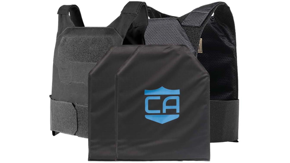 Caliber Armor CaliberX Specter IIIA Low Profile Package, Black, Medium, 19-CALX-SPECTER-BK