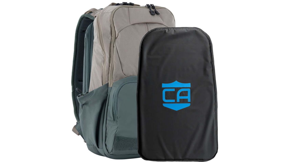 Caliber Armor CaliberX Vertx IIIA Backpack Combo, Toy Solider/Tumbleweed, 18'' X 10.5'', 19-CALX-VERTX-RP-GRTN