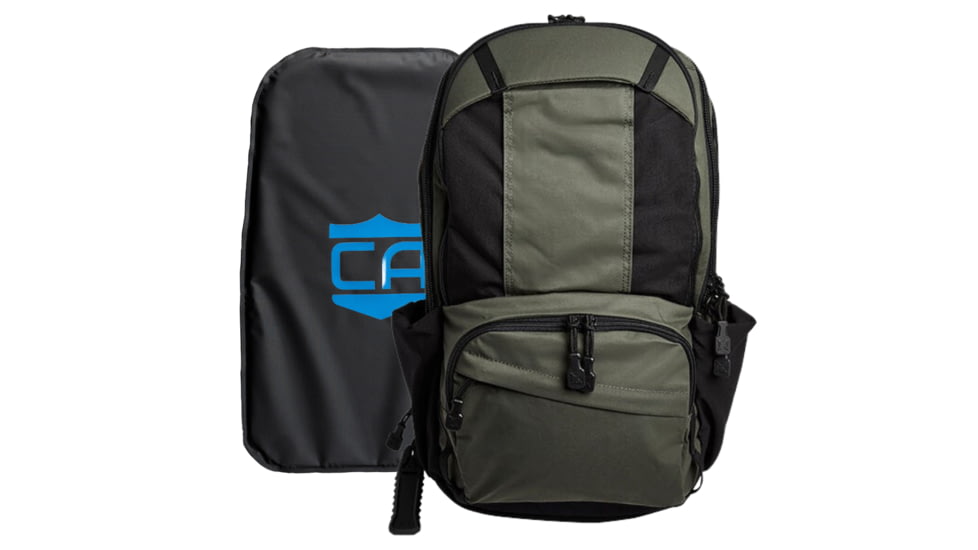 Caliber Armor CaliberX Vertx Ready Pack IIIA Backpack Combo, Green &amp; Black, 19-CALX-VERTX-GRN/BLK