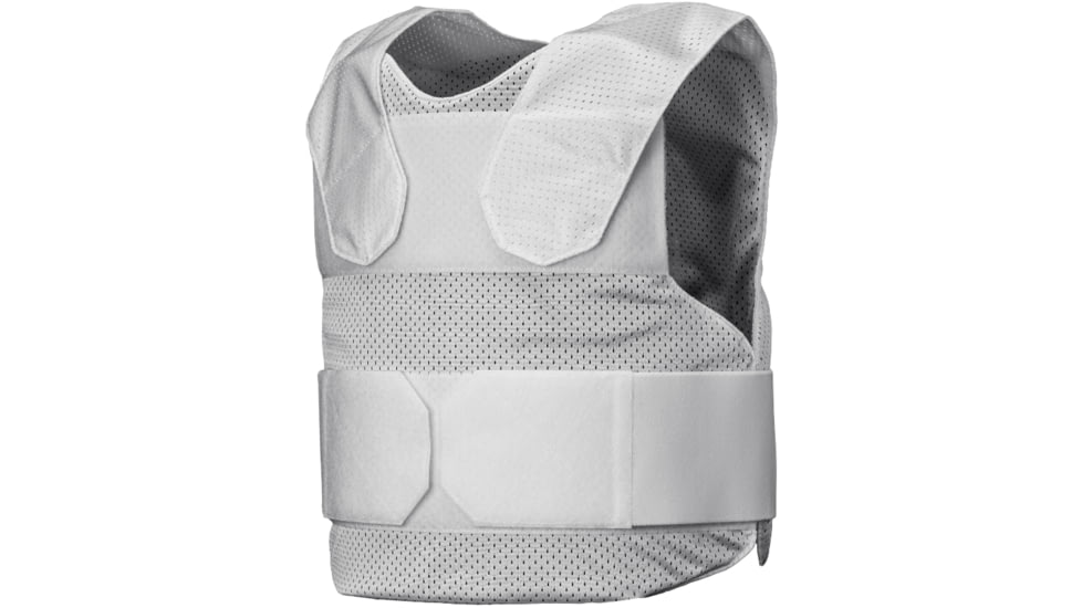 Caliber Armor CaliberX IIIA Covert Body Wraparound Armor Vest, White, Small, 19-CALX-COVERT-W-S