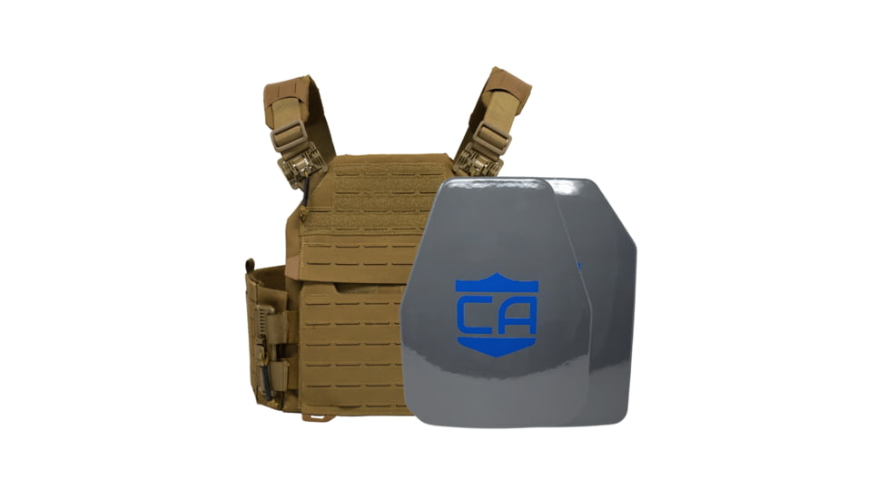 Caliber Armor UHMWPE Maritime NIJ III Recon Complete Plate Carrier Package