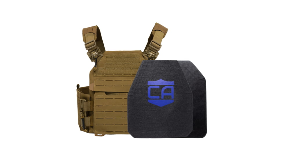 Caliber Armor UHMWPE Maritime NIJ III Recon Complete Plate Carrier Package