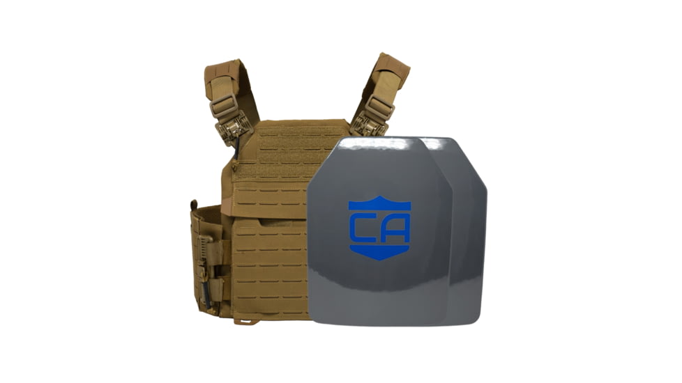 Caliber Armor UHMWPE Maritime NIJ III Recon Complete Plate Carrier Package - Set of 2