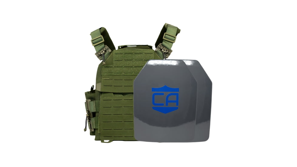 Caliber Armor UHMWPE Maritime NIJ III Recon Complete Plate Carrier Package - Set of 2
