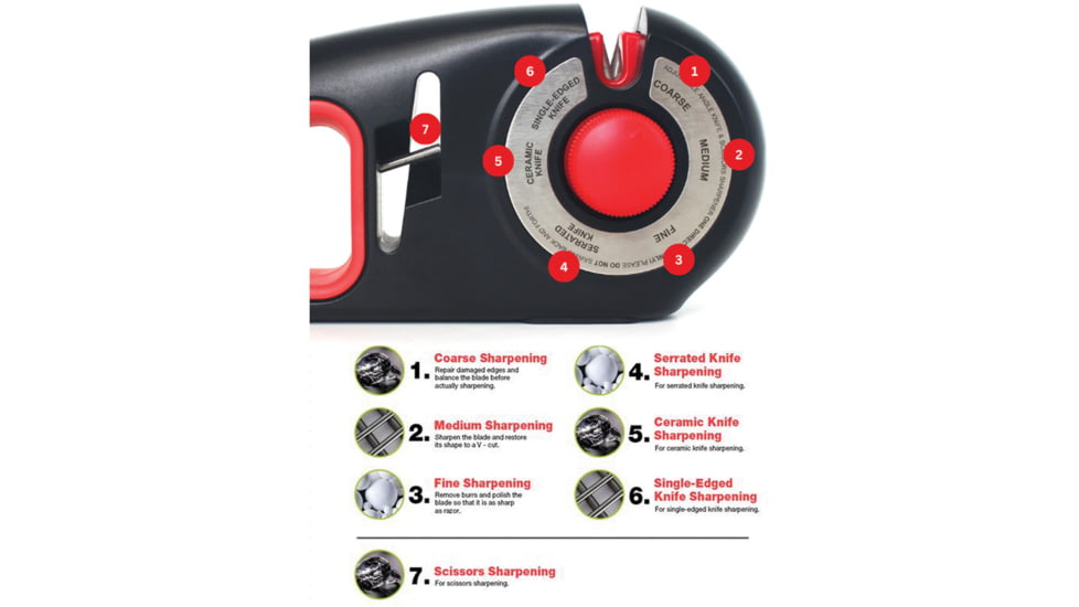 Caliber Gourmet Adjustable Knife Sharpener