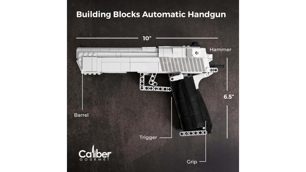 Caliber Gourmet Caliber Building Block Hand Gun - CBG-BB-4