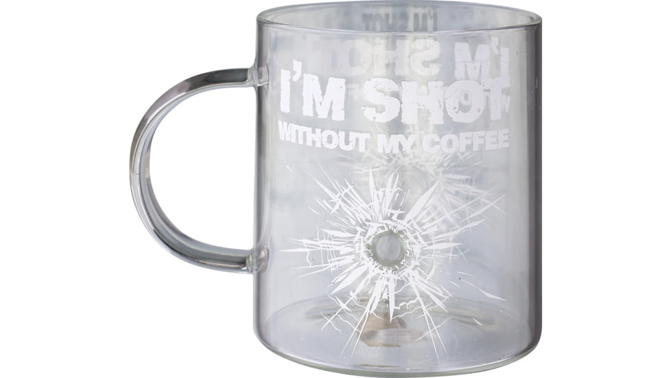 Caliber Gourmet Glass Coffee Mug, 18.5oz, CBG-MGLASS