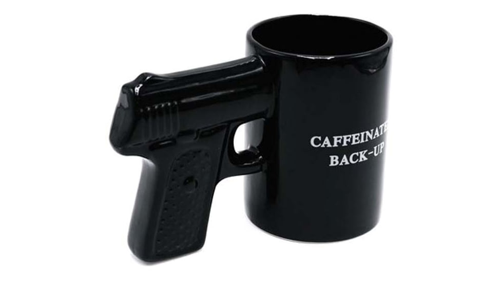 Caliber Gourmet Gun Mug, Black CBG-M-1049
