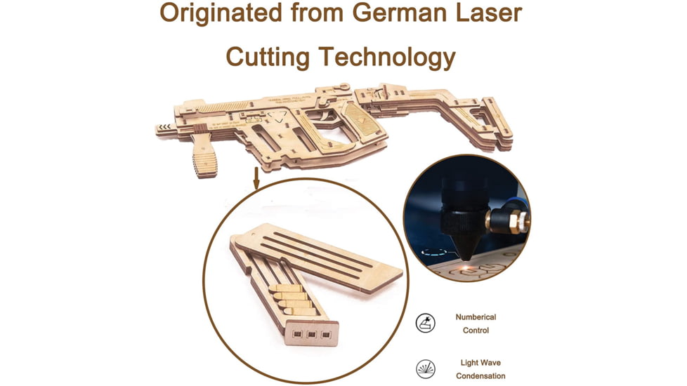 Caliber Gourmet Rubber Band Gun Puzzle CBGP2L02MG