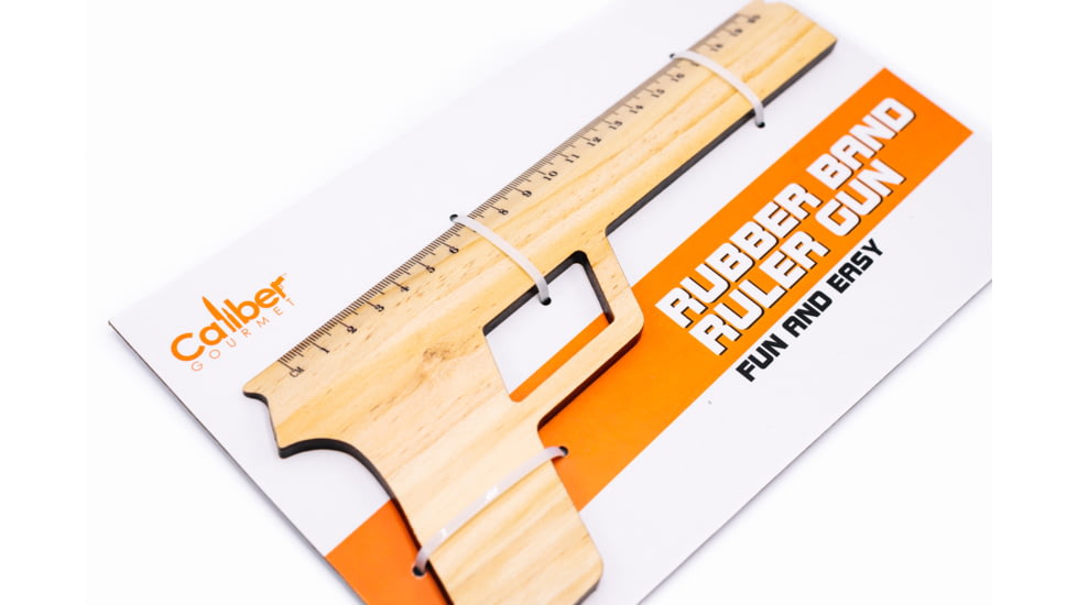 Caliber Gourmet Rubber Band Ruler Guns, CBG-1051
