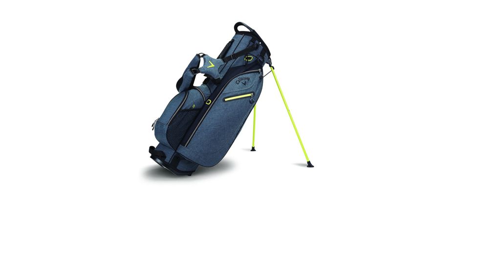 Callaway 2017 Hyper Lite 3 Stand Bag, Grey/Black/Neon Green 1108838