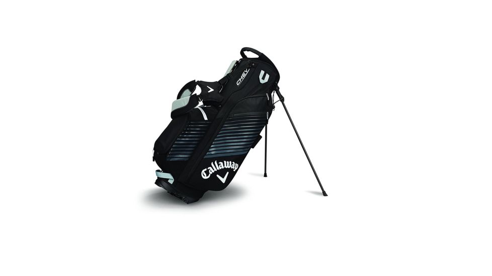 Callaway Golf 2017 Chev Stand Bag, Black/Silver/White 1108824