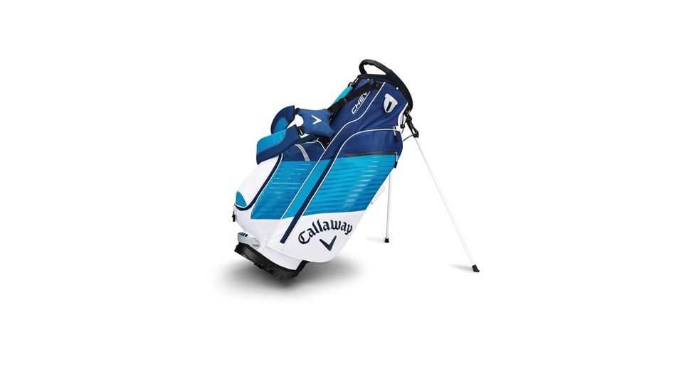 Callaway Golf 2017 Chev Stand Bag, White/Teal/Navy 1108829