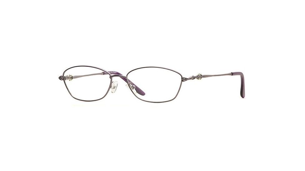 Calligraphy Collections Atwood SESC ATWO00 Bifocal Prescription Eyeglasses - Violet/silver SESC ATWO005540 VI