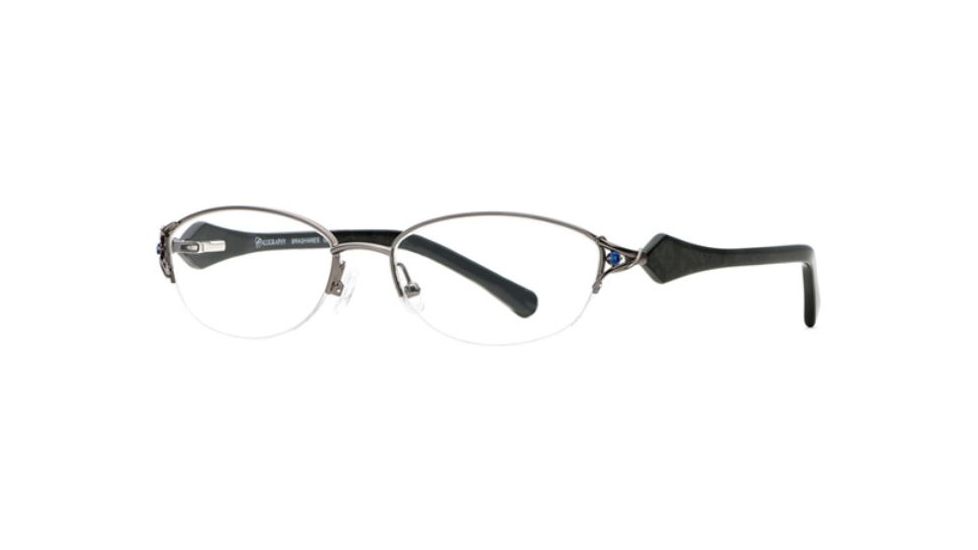 Calligraphy Collections SESC BRAS00 Bifocal Prescription Eyeglasses - Gunmetal SESC BRAS005235 GM