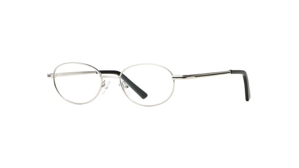 Calligraphy Collections Clancy SESC CLAN00 Progressive Prescription Eyeglasses - Silver SESC CLAN004845 SV