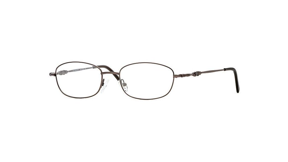 Calligraphy Collections Jennings SESC JENN00 Progressive Prescription Eyeglasses - Brown SESC JENN005240 BN