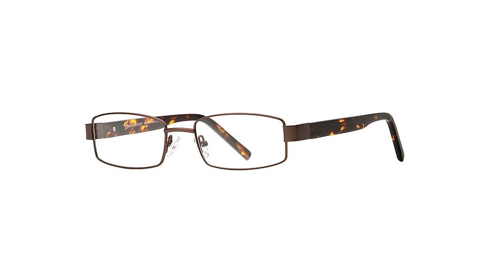 Calligraphy Collection Patterson SESC PATT00 Eyeglass Frames - Brown SESC PATT005445 BN